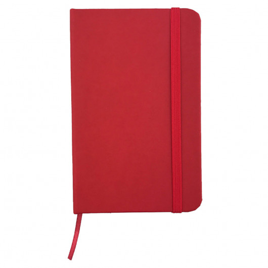 Red Adroit PU Notebooks